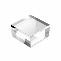 Acrylic base 80x80x30mm