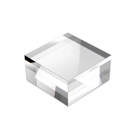 Acrylic base 80x80x30mm