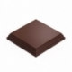 Square Wooden Base 10x10 cm - Hazelnut