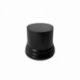 Round wooden base 4.5 cm - Black