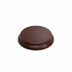 Base de Madera Redonda 10 cm - Avellana