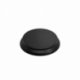 Round Wooden Base 10 cm - Black