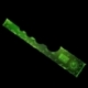 Regla Gaming - Verde Lima Flúor 12 pulgadas