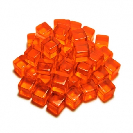 Token Cubes - Orange 10mm
