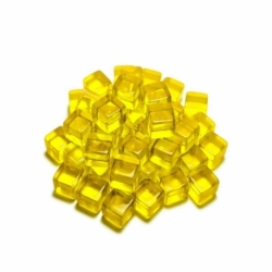 Tokens Cubos Amarillos 8mm
