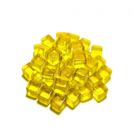 Tokens Cubos Amarillos 8mm