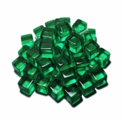 Tokens Cubos Verdes 10mm