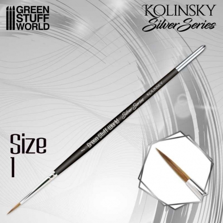 SILVER SERIES Kolinsky Brush - 1