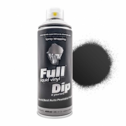 Spray Vinilo Líquido Full Dip Negro Mate 400ml
