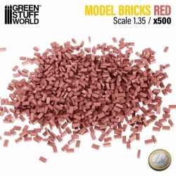 Ladrillos - Rojo x500 1:35