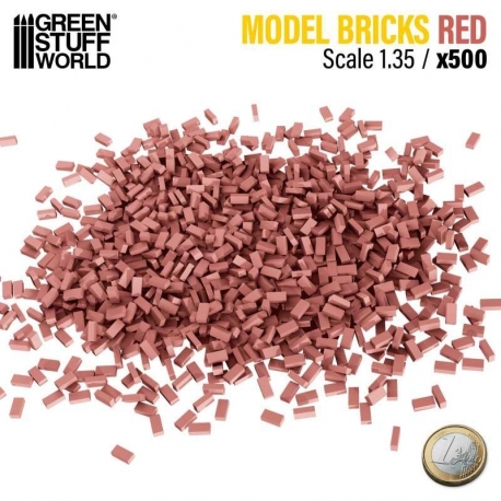 Ladrillos - Rojo x500 1:35