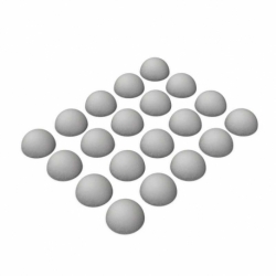 Semiesferas de Goma EVA 20mm (pack x20)