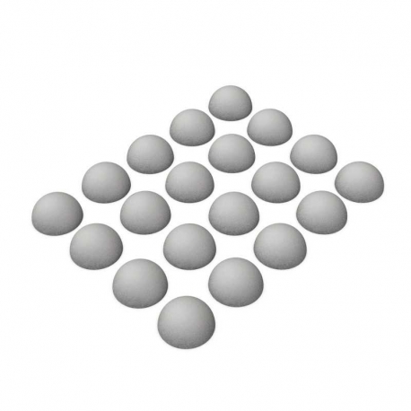 20mm EVA Rubber Semispheres (pack x20)