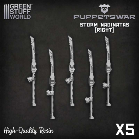 Naginata for storms - Right