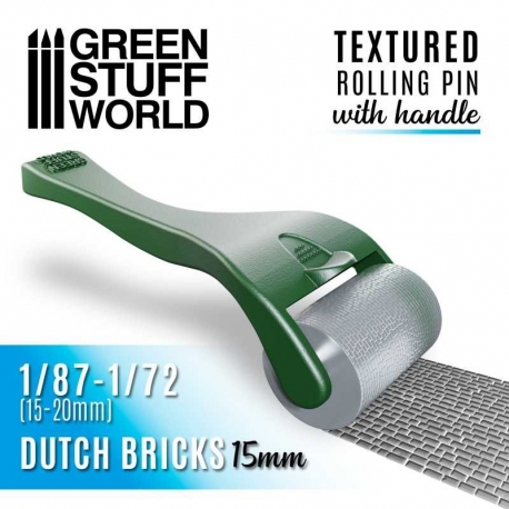 Roller with Handle - Dutch Bricks 15mm