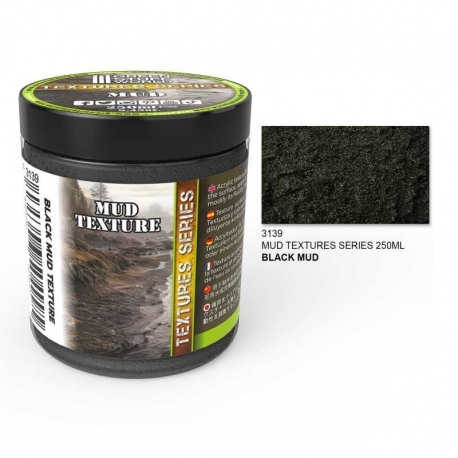 Mud texture - BLACK MUD 250ml