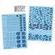 Water-slide decals - Classic Tundra Camouflage