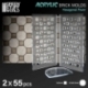 Acrylic Molds - Octagonal Cobblestone
