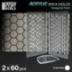 Acrylic Molds - Hexagonal Cobblestone