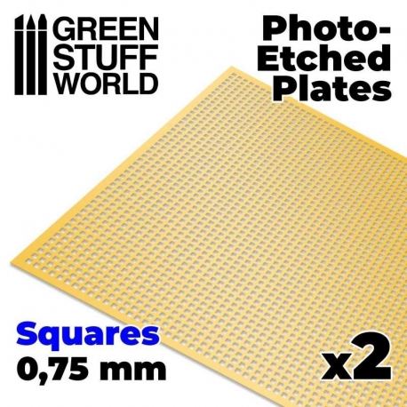 Photogravure Plates - Medium Squares