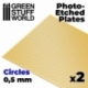 Photogravure Plates - Small Circles