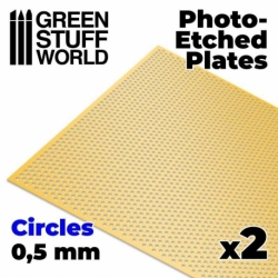 Photogravure Plates - Small Circles