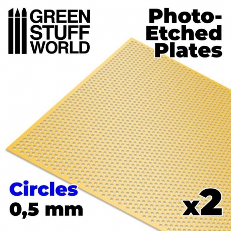 Photogravure Plates - Small Circles