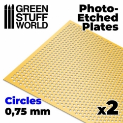 Photogravure Plates - Medium Circles