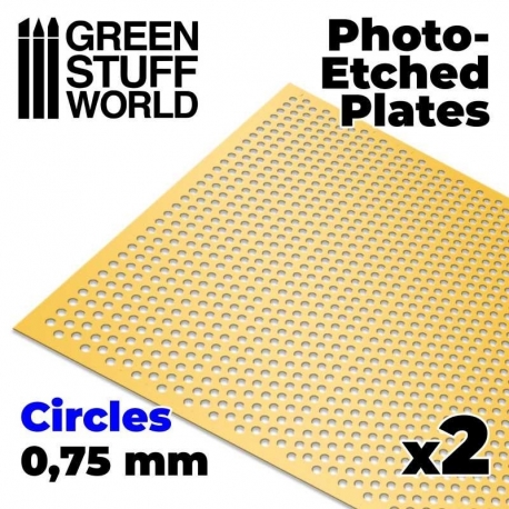 Photogravure Plates - Medium Circles