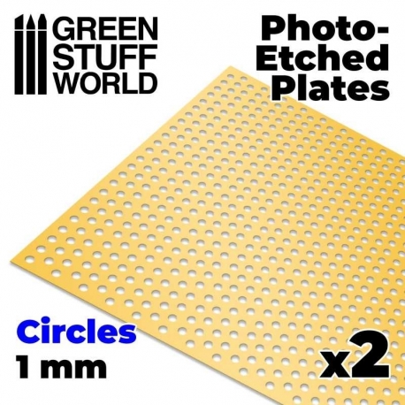 Photogravure Plates - Large Circles