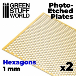 Photogravure Plates - Large Hexagons