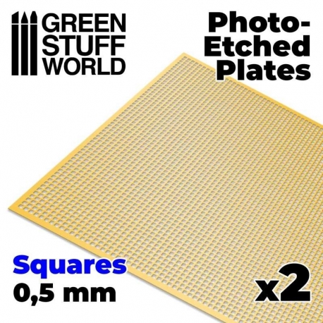 Photogravure Plates - Small Squares