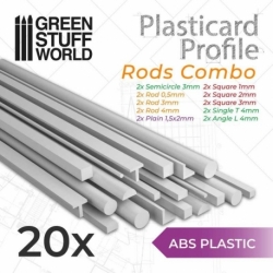 Plasticard BAR Profiles - COMBO-MIX - 20 profiles