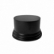 Round wooden base 8cm - Black