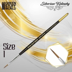 GOLD SERIES Siberian Kolinsky Brush - 1