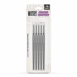 Silicone Brushes - Size 0 - SOFT WHITE