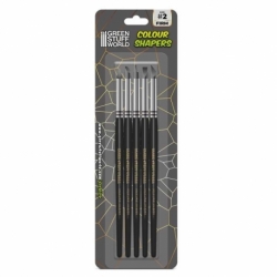 Silicone Brushes - Size 2 - Firm Black