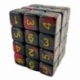 36x D6 12mm Dice - Marble Red