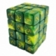 36x Dice D6 12mm - Marble Green