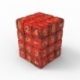 36x D6 12mm Dice - Dark Red