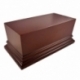Rectangular wooden base 12x6cm Hazelnut