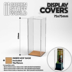 Model display case 75x75mm