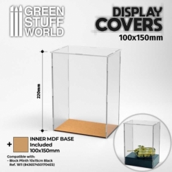 Model display case 100x150mm
