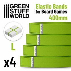 Gomas elásticas para juegos de mesa 400mm - Pack x4
