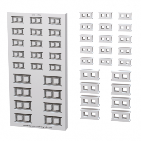 Silicone Molds for Concrete Bricks