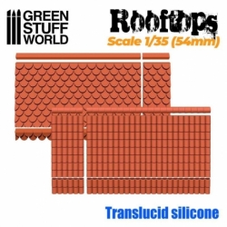 Silicone Molds Roofs 1/35 (54mm)