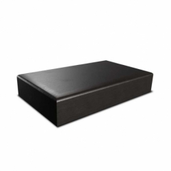 Rectangular Wooden Base 15x10 cm Black