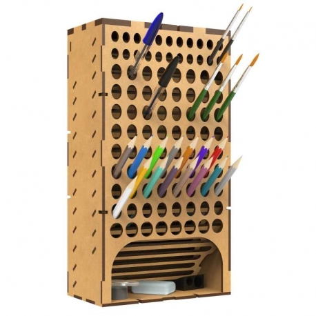 Organizador de Pinceles - VERTICAL