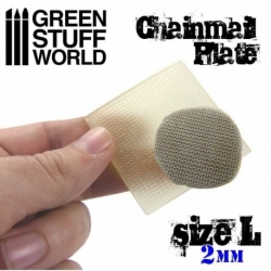 Textured Plate - Chain Mail - Size L