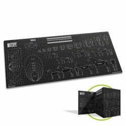 Extended A3 Cutting Mat with Scales